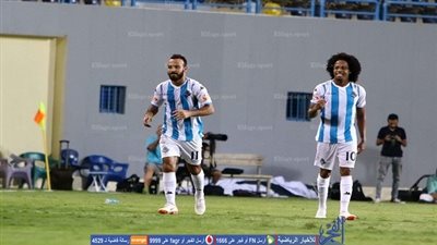 أهداف مباراة - طلائع الجيش 1 × 2 بيراميدز