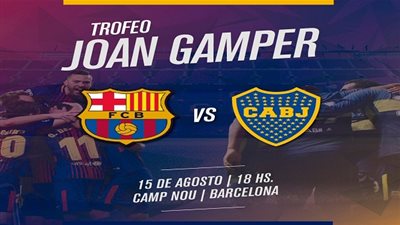 موعد مباراة برشلونة وبوكا جونيورز اليوم الأربعاء 15-8-2018