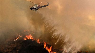 حرائق كاليفورنيا تصل إلى 23 ألف فدان.. وتمطر رماد من السماء