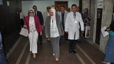 وزيرة الصحة تتفقد مستشفى مدينة نصر للتأمين الصحي.. وتوجه بتدريب الأطباء