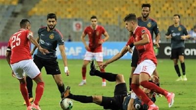 قبل مواجهة الترجي.. الأهلي يتمرن بملعب الجامعة التونسية لكرة القدم‎