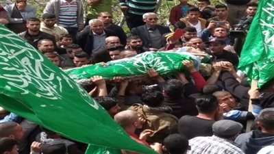 تشييع جثمان فلسطيني استشهد برصاص الجيش الإسرائيلي
