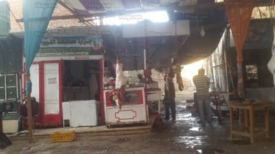 رغم ثبات الأسعار.. ضعف الإقبال على محلات الجزارة بالفيوم (صور)