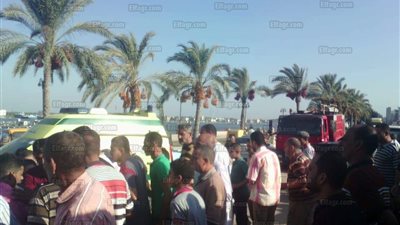 انتشال جثتين من بلاعة صرف صحي بالبحيرة (صور)