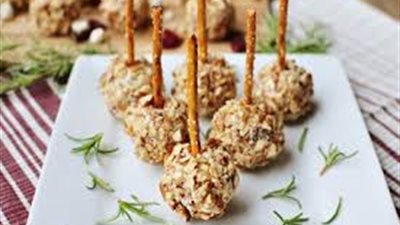 طريقة عمل كرات الجبن بالجوز 