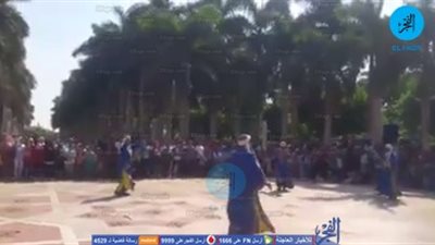 حديقة الأزهر تستقبل زوارها بالمزمار البلدي