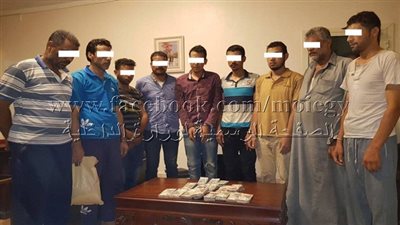 تفاصيل ضبط مرتكبي واقعة سرقة مبلغ مالي من محاسب بمصنع للملابس الجاهزة بالعبور
