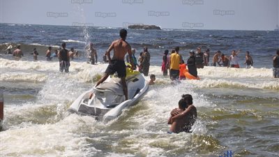 70% نسبة إشغال الشواطئ في ثالث أيام عيد الأضحى بالإسكندرية (صور)