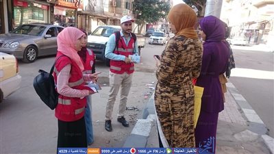 الهلال الأحمر بكفر الشيخ يطلق حملات توعوية بالأمراض المزمنة وضربات الشمس (صور)