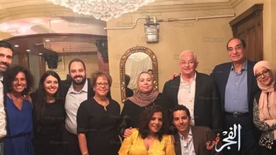 المخرج مجدي أحمد على يحتفل بخطوبة ابنته في 