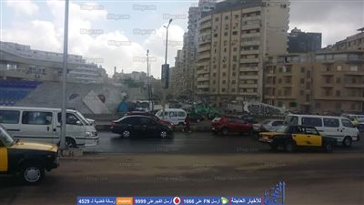 عاجل.. سقوط أمطار خفيفة رغم ارتفاع درجة الحرارة بالإسكندرية (صور)