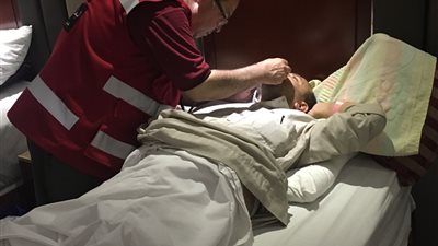 عيادات البعثة الطبية للحج توقع الكشف على 84044 مصريًا