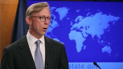 براين هوك: الشعب الإيراني طالب النظام بالانسحاب من سوريا