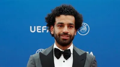 أول تعليق من محمد صلاح خلال حفل أفضل لاعب في أوروبا (فيديو)