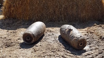 العثور على قنبلتين من الحرب العالمية الثانية في فرنسا 