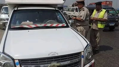 تحرير 1488 مخالفة مرورية وسحب 31 رخصة في حملة بالقليوبية