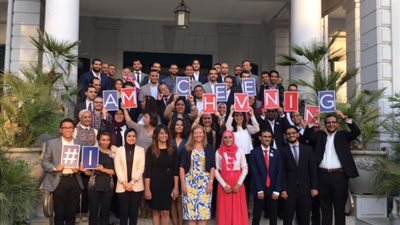 السفارة البريطانية تودع 60 مصريا حاصلين على منح 