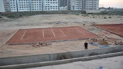 ملاعب رياضية جديدة ضمن استعدادات جامعة دمنهور لاستقبال طلاب الجدد (صور)