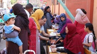 جامعة طنطا تنظم قافلة طبية بقرية المعتمدية بالمحلة الكبرى (صور)