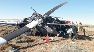 ارتفاع حصيلة ضحايا تحطم مروحية بـ