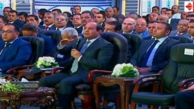 السيسي: 'لو حد أخد طيارة ولف على المناطق الزراعية سيجد تعدي غير طبيعي' (فيديو)