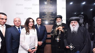 البابا تواضروس يفتتح مدرسة الكرمة بدمنهور (صور)