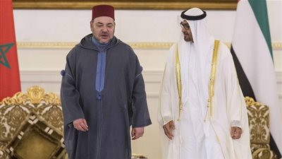 ولي عهد أبو ظبي وملك المغرب يبحثان عددًا من القضايا الإقليمية