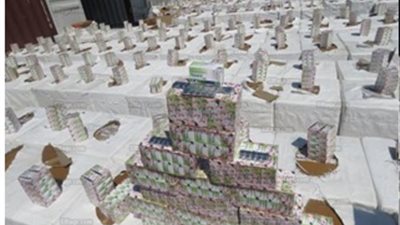 مكافحة المخدرات تحبط تهريب 21 مليون قرص مخدر بميناء بورسعيد