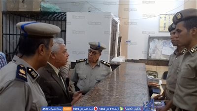 مدير أمن البحيرة يتفقد خدمات تسليح الأقوال الأمنية بالطريق الزراعي (صور)