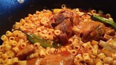 طريقة عمل المبكبكة  بدون لحم