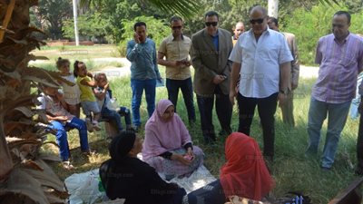 محافظ الغربية يقوم بزيارة مفاجئة لحديقة الأندلس بطنطا (صور)