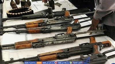 ضبط 4 أسلحة نارية وتنفيذ 248 حكم قضائي بالجيزة