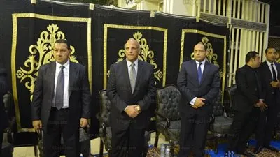 وزراء وشخصيات عامة بعزاء شقيقة حسن راتب (صور)