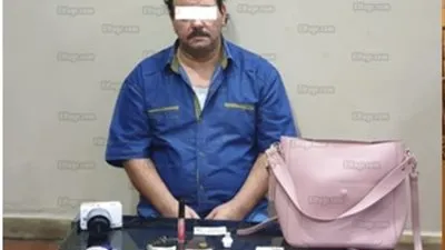 ضبط مرتكب واقعة كسر زجاج سيارة وسرقة محتواياتها بالعمرانية