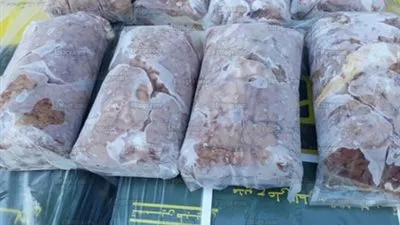 إحباط تهريب 3 طن لحوم منتهية الصلاحية بميناء الإسكندرية 