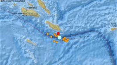 زلزال بقوة 6 ريختر يضرب جزر سليمان