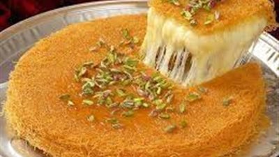 طريقة تحضير كنافة بالكريمة 