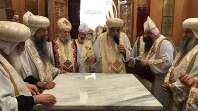 ترقية كاهن كنيسة العذراء 