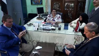 مساعدة وزير التعليم لشئون المديريات تتابع المدارس بمحافظة الفيوم
