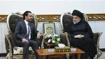 الصدر والحلبوسي يبحثان تشكيل الحكومة العراقية الجديدة
