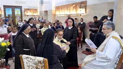 الراهبات الفرنسيسكانيات تحتفل بضم مكرسات جدد للخدمة (صور)