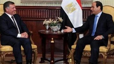 الرئاسة: السيسي وملك الأردن عبد الله الثاني بحثا التعاون بين البلدين