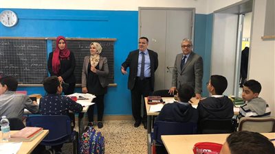 القنصل العام في ميلانو يشارك في حفل بدء العام الدراسي بمدرسة نجيب محفوظ المصرية  