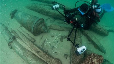 إكتشاف سفينة أثرية بسواحل البرتغال