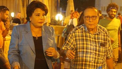 محمد فاضل وفردوس عبدالحميد بعمومية الأهلي (صور)