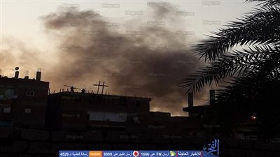 احتراق 3 حظائر ماشية بعزبة رحيم بمركز سنورس بالفيوم