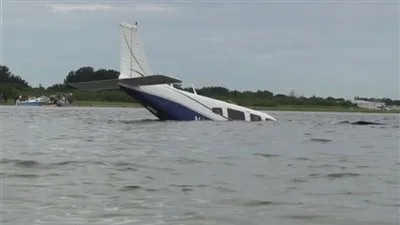 فقدان أحد ركاب الطائرة الغارقة فى بحيرة بميكرونيزيا