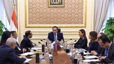 مدبولي يلتقي إدارة مجموعة 