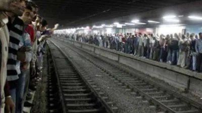 عاجل.. توقف حركة مترو الأنفاق بالخط الثاني