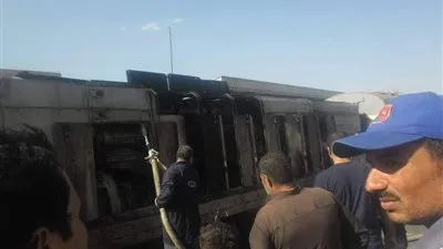 السيطرة على حريق بقطار ركاب بالشرقية